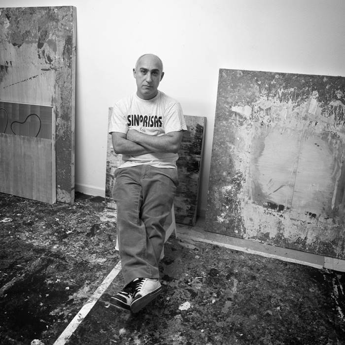 Edmundo Paz, painter at zet gallery