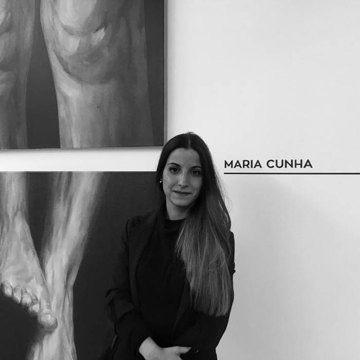 Maria  Cunha Alegre, pintor en la galería zet