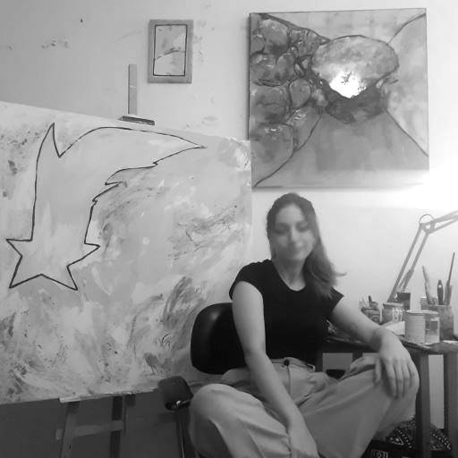 Carolina  Mendes, escultor en la galería zet