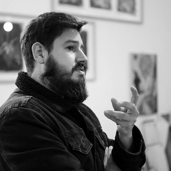Luís Canário Rocha, pintor na zet gallery