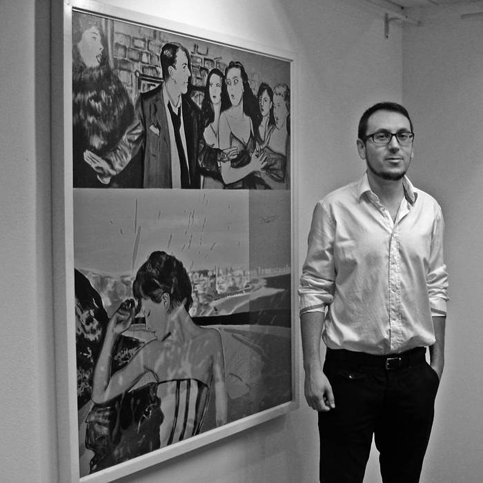 Filipe Rodrigues, peintre à la galerie zet