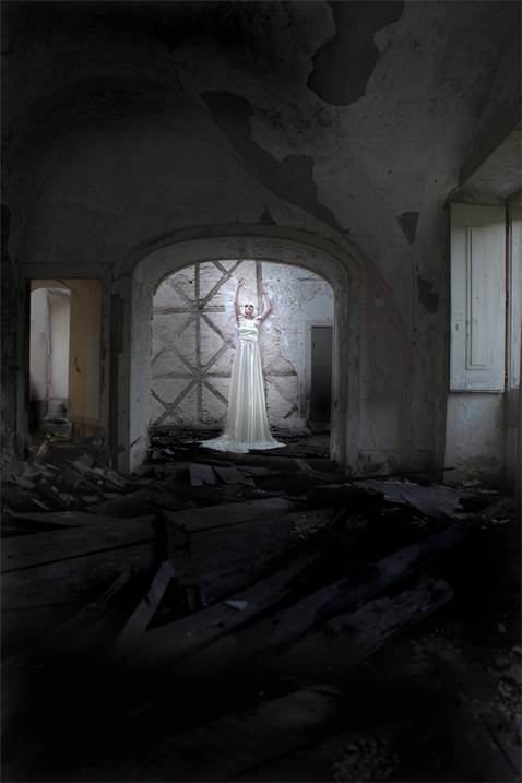 Das ruínas de mim, original Cuerpo Digital Fotografía de Claudia Clemente