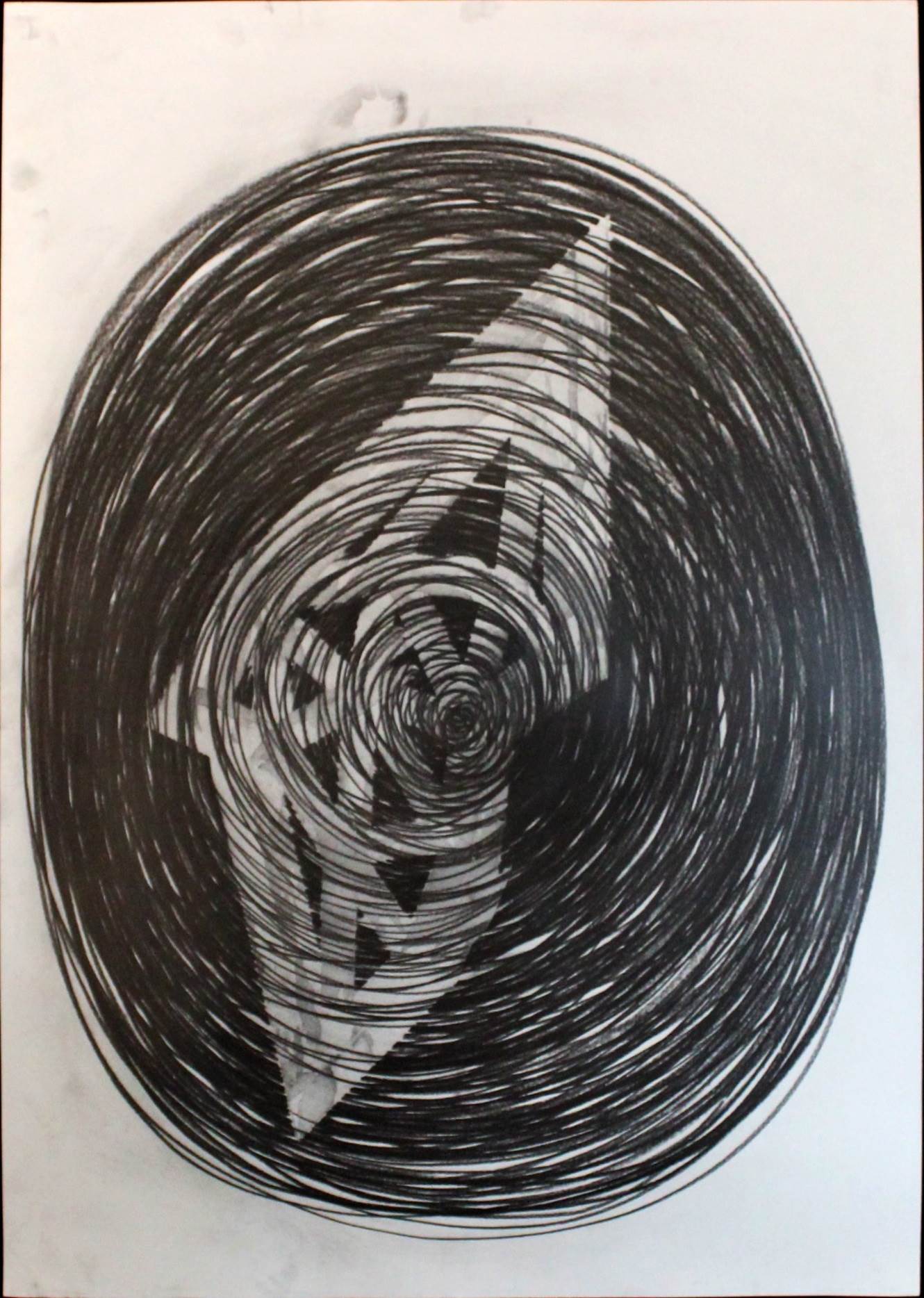 Composição #23.04.17, original Abstrait Papier Dessin et illustration par Meireles de Pinho