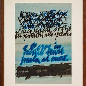 Sguardo Stellato di Figlio della Notte, original Resumen Técnica Mixta Pintura de Giancarlo  Pavanello