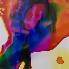 Acid Burn II, Fotografia Analógica Abstrato original por Damaris Athene