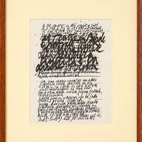 in uno spazio espositivo, original Abstrait Technique mixte Dessin et illustration par Giancarlo  Pavanello