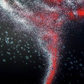 Galactic Charts - 20 , original Abstrait Acrylique La peinture par João Brehm