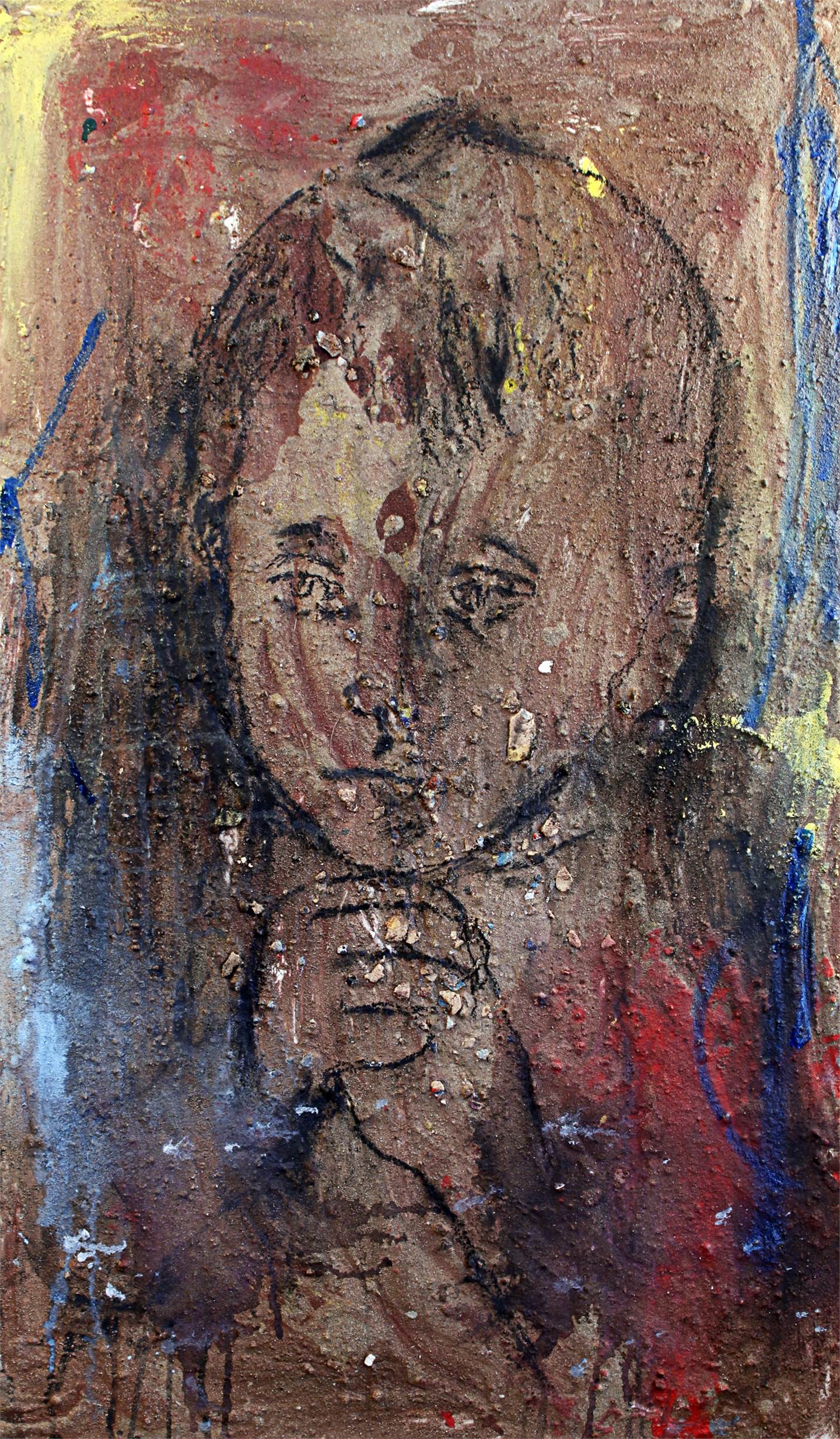 Paulo, original Figura humana Lona Pintura de Alexandre Rola