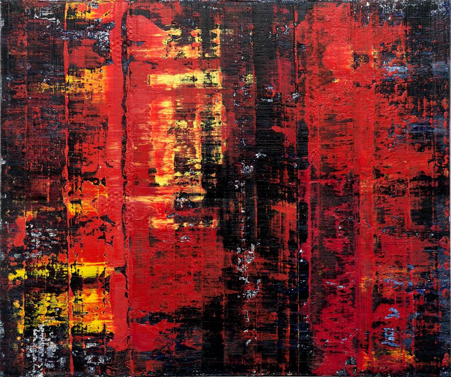 #3 (2014), original Abstract Oil Painting by Pedro Bom