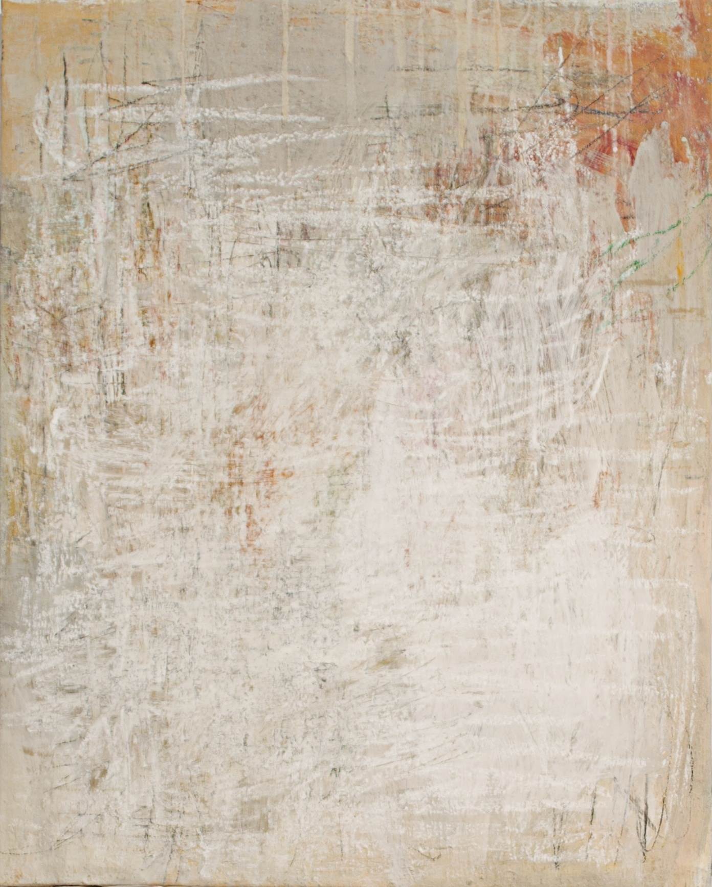S/ Título, original Abstract Mixed Technique Painting by José António Cardoso