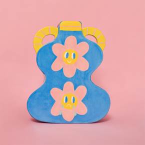 Jarra Margarida III | Coleção Florida, original Figure humaine Céramique Sculpture par Ateliê Cobalto