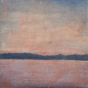 Sunrise, sunset; some rise, some rest, original Landscape Oil Painting by Taha Afshar