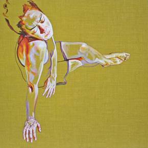 Sol #1, original Body Acrylic Painting by Cristina  Troufa