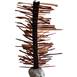 ...Brotam do Tempo, original Abstract Iron Sculpture by Miguel  Neves Oliveira
