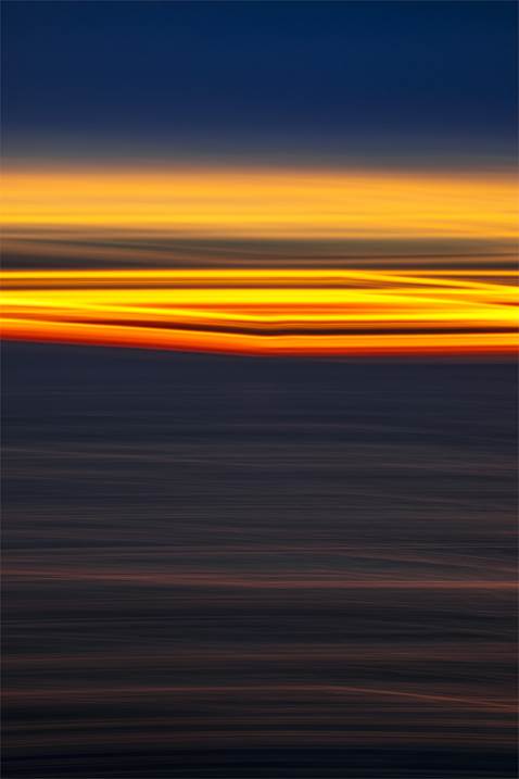 ABSTRACT SUNRISE II, Small Edition 1 of 15, original Abstract Digital Photography by Benjamin Lurie