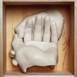 Plaster Hands III, Escultura Gesso Natureza Morta original por Ana Sousa Santos