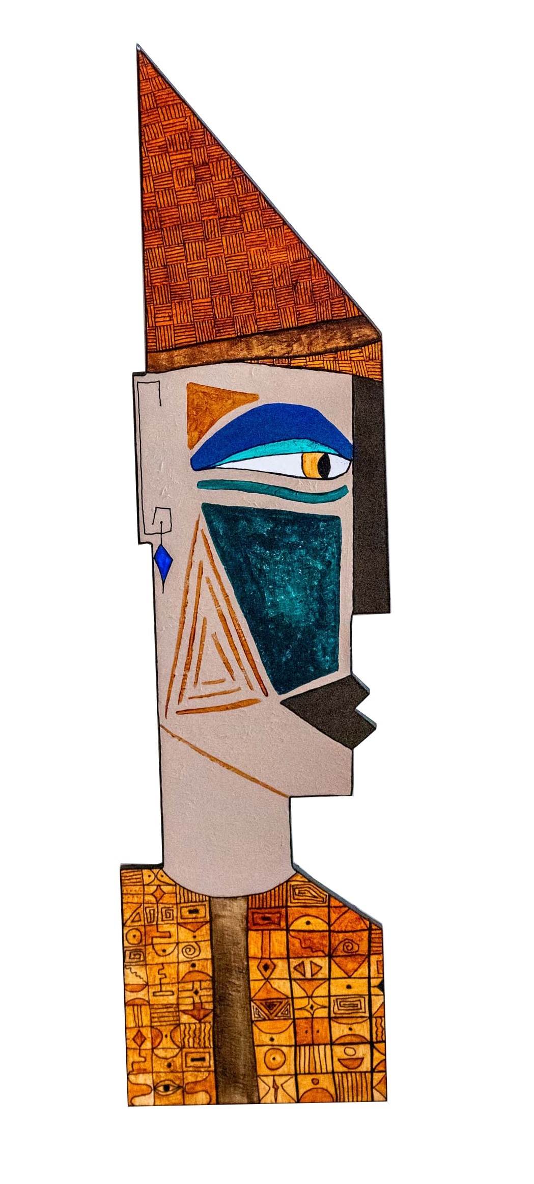 Máscara Egipto, original   Sculpture par Inês  Sousa Cardoso
