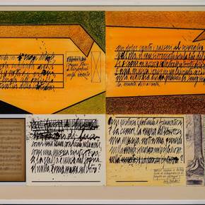 La ricostruzione  del Paradiso Terrestre  di Domenico Zipoli, original Resumen Técnica Mixta Pintura de Giancarlo  Pavanello