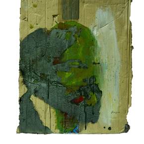 Odilon Redon, Pintura Técnica Mista Retrato original por Alexandre Rola