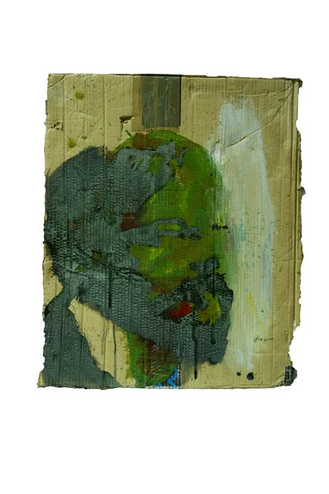 Odilon Redon, Pintura Técnica Mista Retrato original por Alexandre Rola