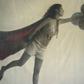 Super-heroína #10, original Big Digital Photography by Andrea Inocêncio