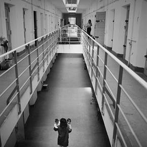 Estabelecimento Prisional de Tires/ Tires Prison Facility, 1994, original Human Figure Analog Photography by Alfredo Cunha