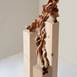 Em Sossego as Flores, original Abstract Wood Sculpture by Vasco Rézio