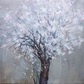Prunus Dulcis, original La nature Acrylique La peinture par Luís Freitas