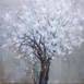 Prunus Dulcis, Pintura Acrílico Natureza original por Luís Freitas