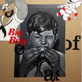 Big Boy, original Abstrait Acrylique La peinture par David Rosado