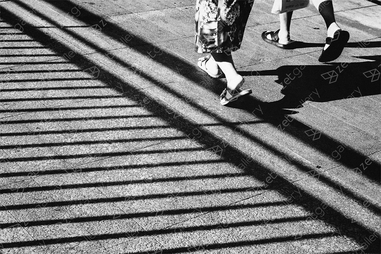 Shadows Of Street, original Man Analog Photography by Hua  Huang