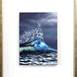 Oceano pacífico IV, Pintura Óleo Natureza original por Gustavo Fernandes