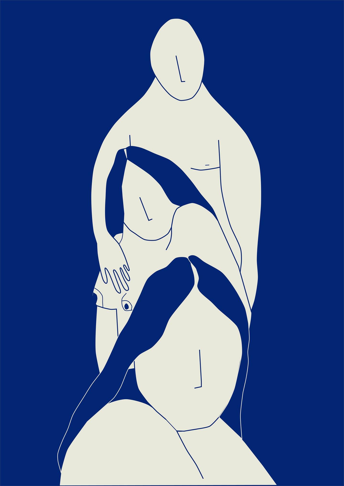 Ethos VII, original Figura humana Digital Dibujo e Ilustración de Patrícia  Marinho Oliveira