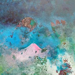 As Viagens De Eleanora 1 , original Landscape Oil Painting by Ana Maria Pintora
