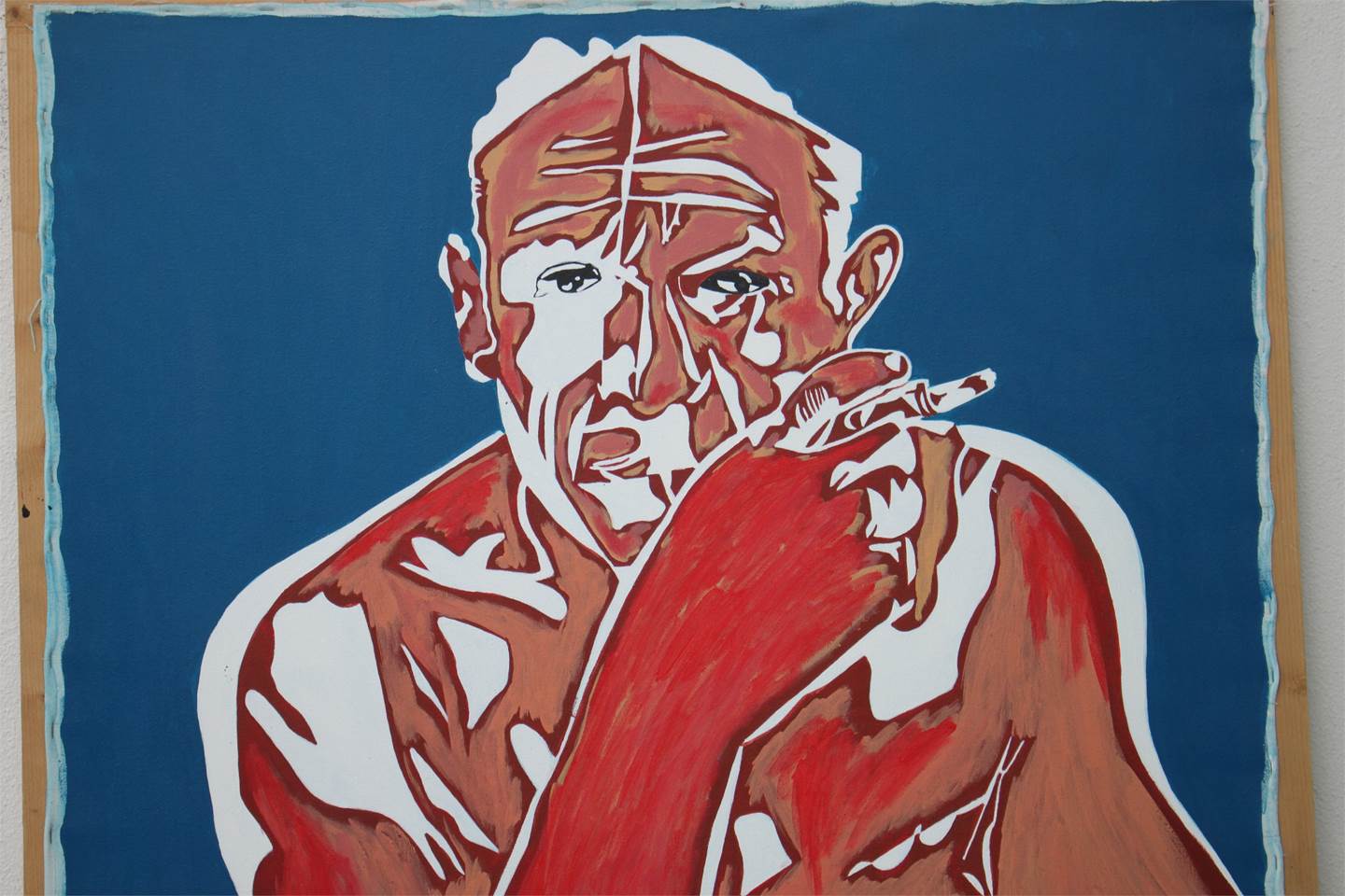 Picasso, original Figure humaine Acrylique La peinture par Marisa  Piló