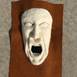 Máscara feltro #10, original Figura humana Técnica Mixta Escultura de António  Jorge