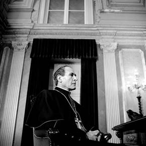 D. António Ribeiro Lisboa / Lisbon, 1991, original Homme Analogique La photographie par Alfredo Cunha