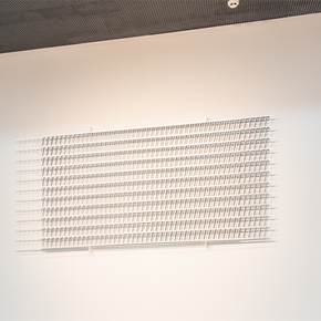 Disappearance (black and white), 1, original Minimalist Mixed Technique Sculpture by Fernanda  Fragateiro