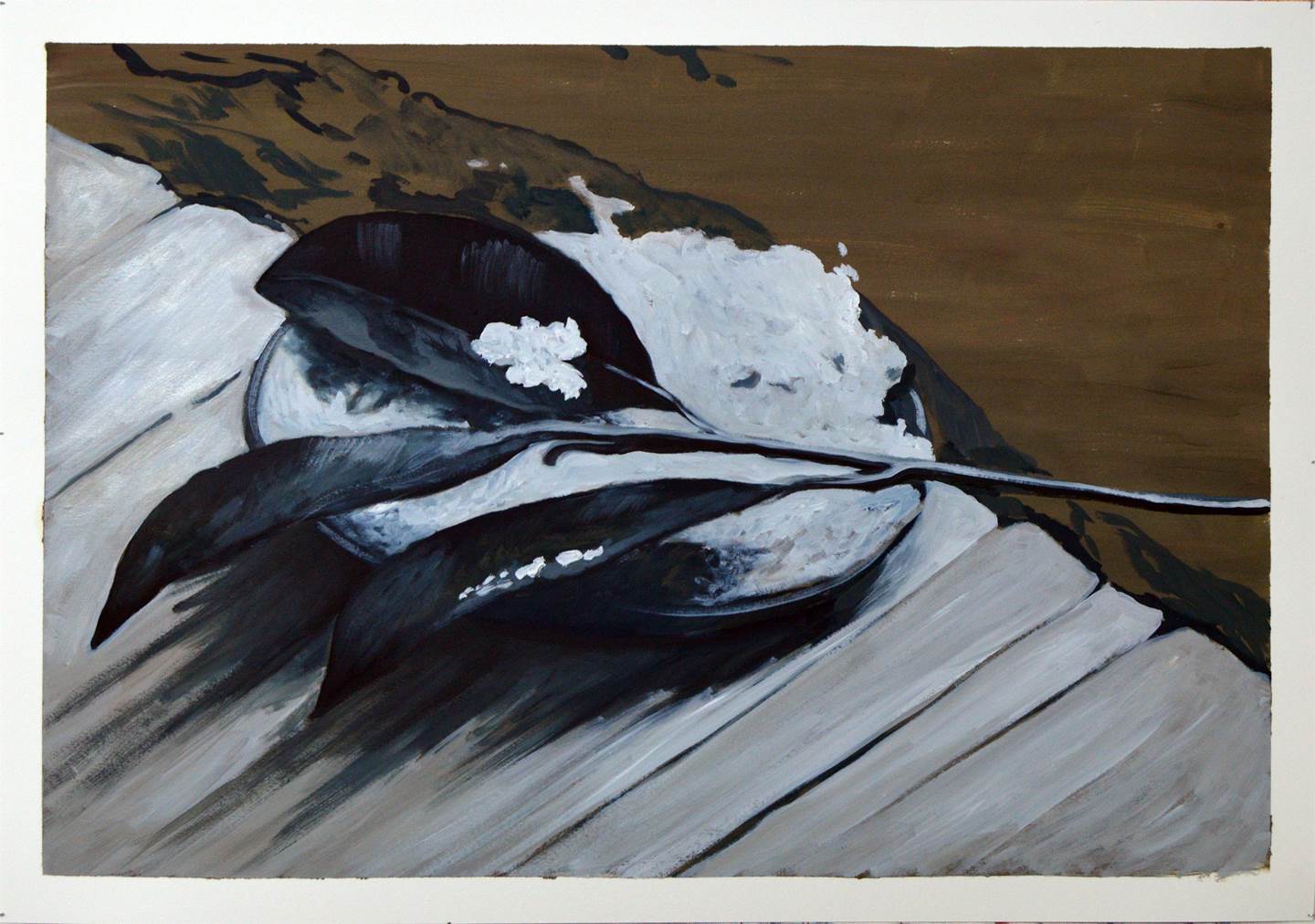 Quelques grains, original Still Life Oil Painting by Gabriel Garcia