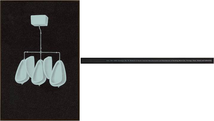 Trio (after Nicholls & Clarke Ltd.), original Abstract Analog Photography by João Penalva