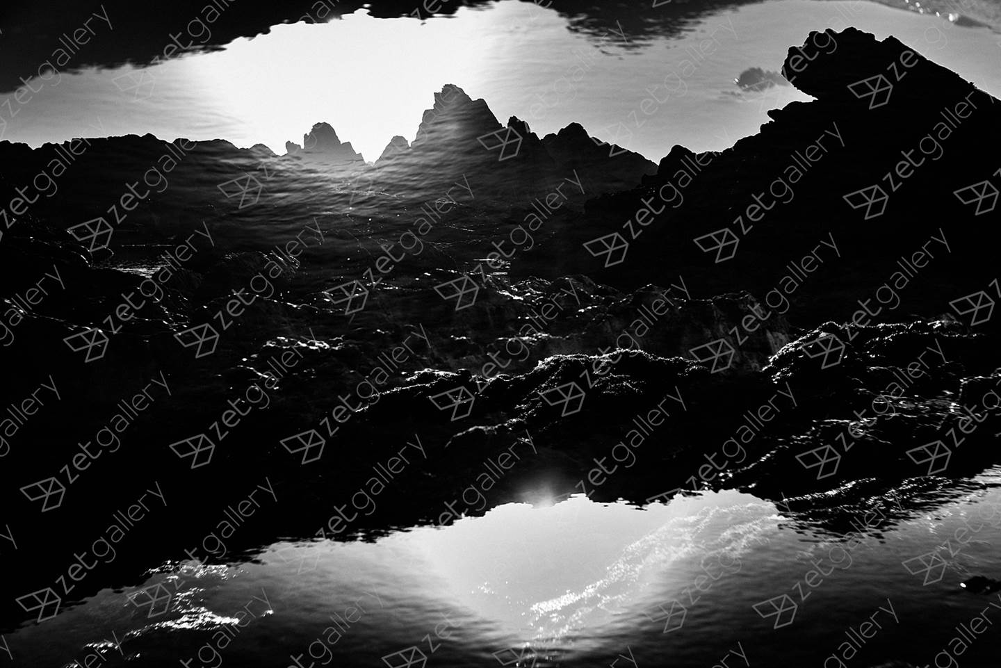 BLACK MIRROR, original Abstract Digital Photography by Ricardo Santiago Alves