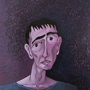 Homem sem rumo, original Abstrait Acrylique La peinture par Hugo Castilho