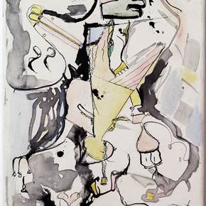 Marioneta "The puppet", original Animales Petróleo Pintura de Flavio Man