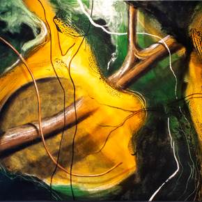 Monsanto #3, original Minimalist Acrylic Painting by Paulo Canilhas