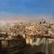 Porto panoramic, Pintura Tela Paisagem original por TOMAS CASTAÑO