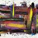 abstract emotions # 648, original Retrato Acrílico Pintura de Joao Batista
