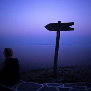 Sifnos island, Greece, original Abstract Analog Photography by Dimitri Mellos