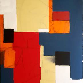 O universo tem de encontrar o seu destino de felicidade, original Retrato Acrílico Pintura de Paulo Rosae