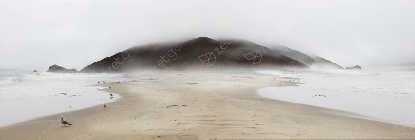 Fog and Mirage - Point Reyes California, original   La photographie par Shimon and Tammar Rothstein 