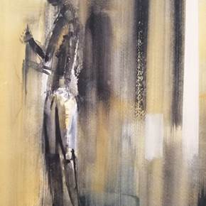 Giove da giovane, Pintura Técnica Mista Abstrato original por Giancarlo  Pavanello